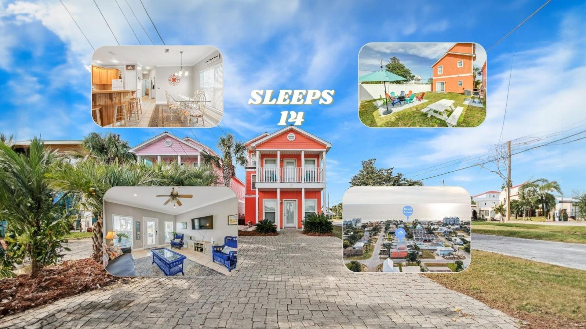 פנמה סיטי ביץ' Panama Paradise Beach House/3 Min Beach Walk מראה חיצוני תמונה